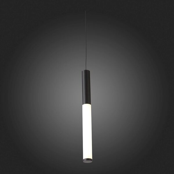 Светильник подвесной ST-Luce GULARRI [Черный/Белый LED 1*8W]