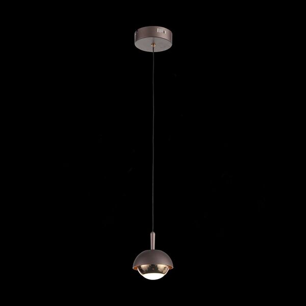 Светильник подвесной ST-Luce ENTOLLA [Кофейный, Золото/Кофейный, Золото LED 1*8W]