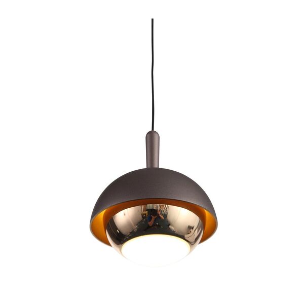 Светильник подвесной ST-Luce ENTOLLA [Кофейный, Золото/Кофейный, Золото LED 1*8W]