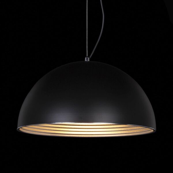Светильник подвесной ST-Luce TAPPO [Черный/Черный, Серебристый E27 1*60W]