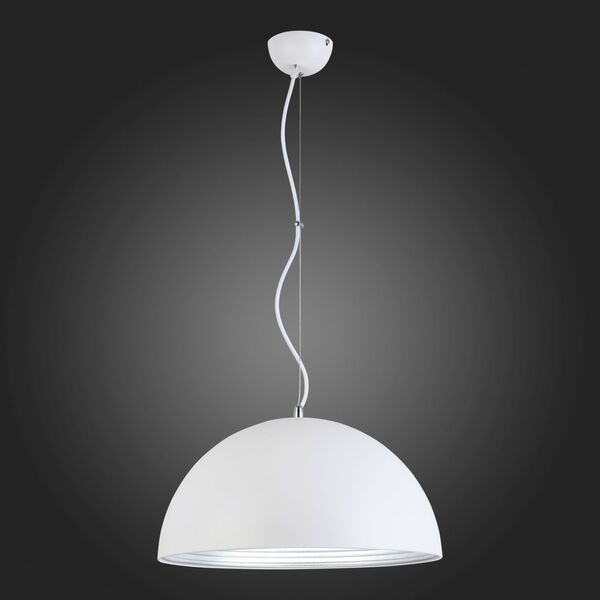 Светильник подвесной ST-Luce TAPPO [Белый/Белый, Серебристый E27 1*60W]