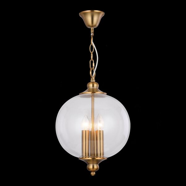 Подвесной светильник ST Luce Lateria [Золото/Прозрачный E14 3*60W]