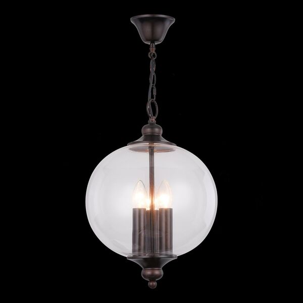 Подвесной светильник ST Luce Lateria [Коричневый/Прозрачный E14 3*60W]