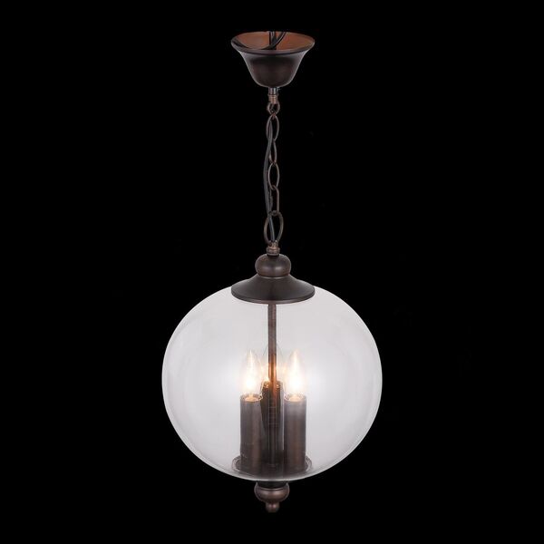 Подвесной светильник ST Luce Lateria [Коричневый/Прозрачный E14 3*60W]