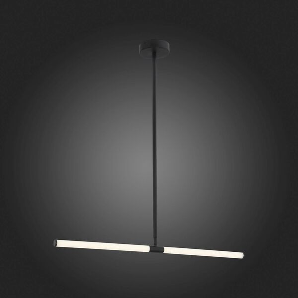 Подвесной светодиодный светильник ST Luce Bisaria [Черный/Белый LED 2*10W]
