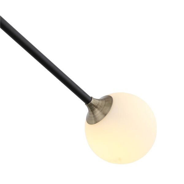 Светильник подвесной ST-Luce BASTONCINO [Черный, Золото/Белый G9 2*40W]