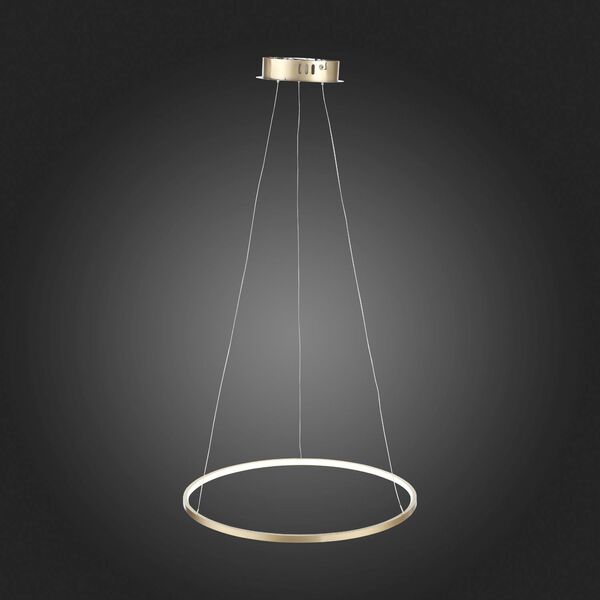 Светильник подвесной ST-Luce RICCOLO [Золото/Белый LED 1*12W]