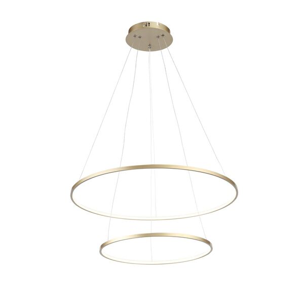 Светильник подвесной ST-Luce RICCOLO [Золото/Белый LED 2*14W]