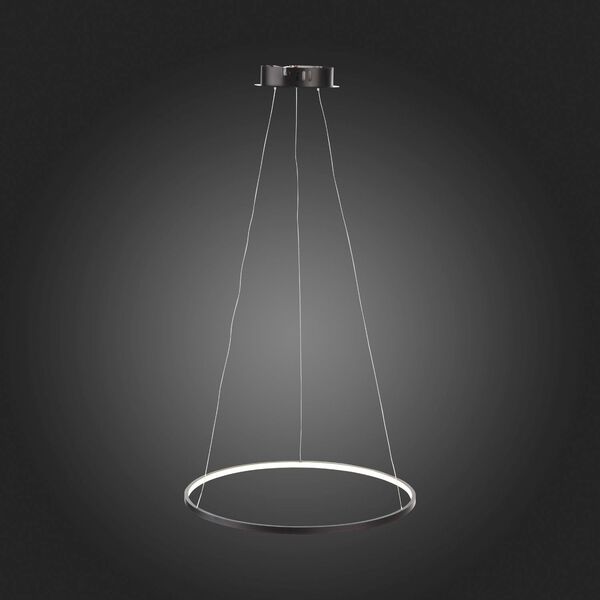 Светильник подвесной ST-Luce RICCOLO [Черный/Белый LED 1*12W]