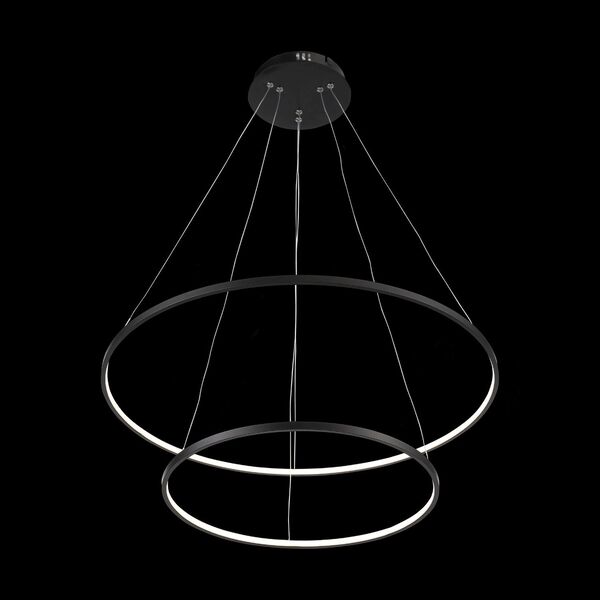 Светильник подвесной ST-Luce RICCOLO [Черный/Белый LED 2*14W]