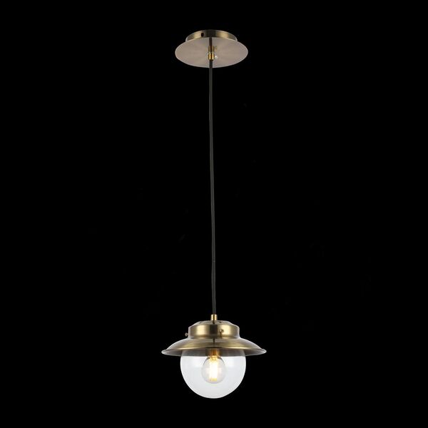 SLE110103-01 Светильник подвесной Античная бронза/Прозрачный E14 1*40W