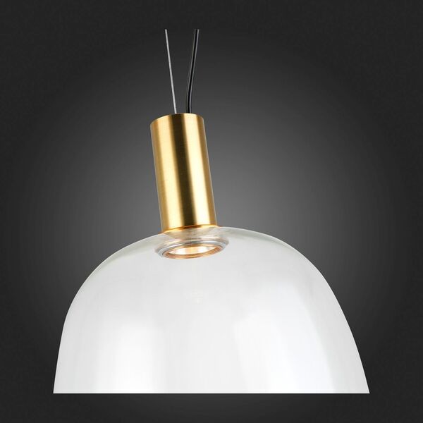 SL1582.313.01 Светильник подвесной ST-Luce Бронзовый/Прозрачный LED 1*7W