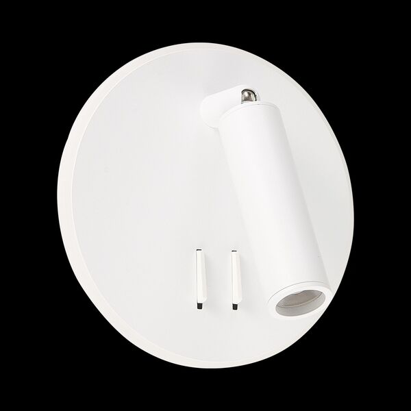 SL1586.513.01 Светильник настенный Белый LED 1*8W 3000K 624Lm Ra>80 24° IP20 L-xW155xH155 170-240V