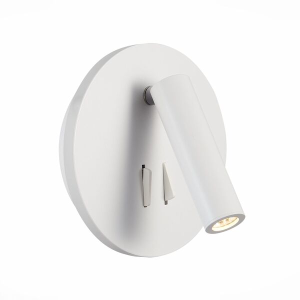 SL1586.513.01 Светильник настенный Белый LED 1*8W 3000K 624Lm Ra>80 24° IP20 L-xW155xH155 170-240V