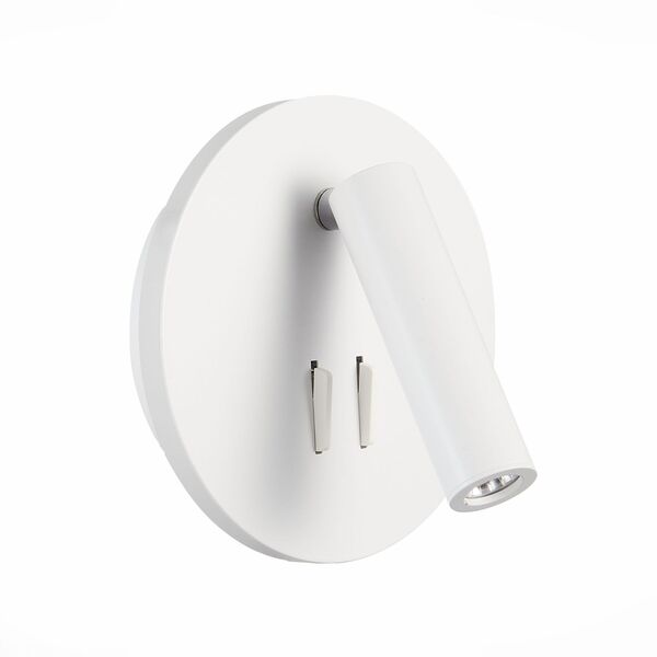 SL1586.513.01 Светильник настенный Белый LED 1*8W 3000K 624Lm Ra>80 24° IP20 L-xW155xH155 170-240V