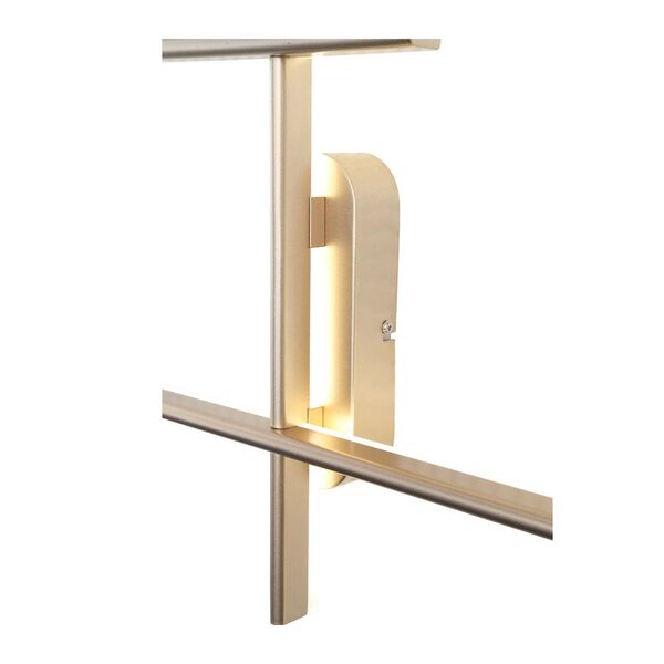 Бра ST-Luce Basoni [Матовое золото/Белый LED 4*9W]
