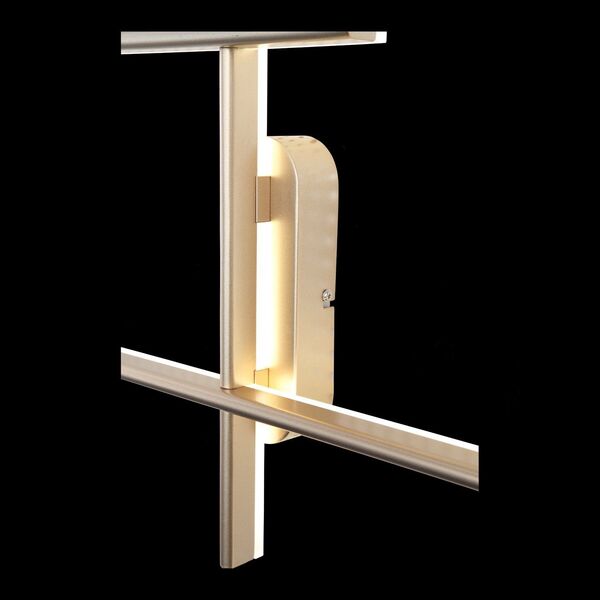 Бра ST-Luce Basoni [Матовое золото/Белый LED 4*9W]