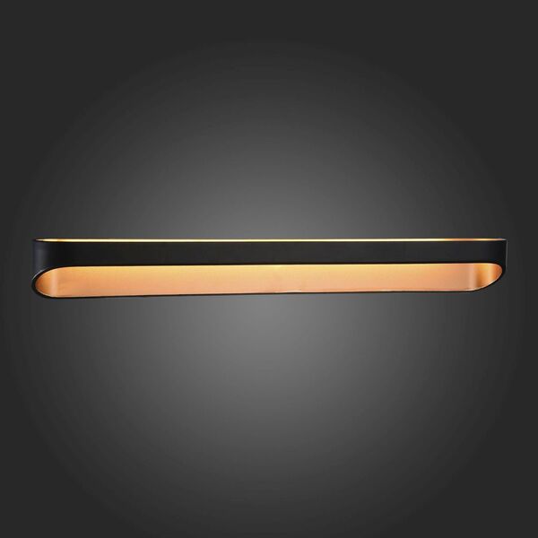 Бра ST-Luce Mensola [Черный, Золото/Черный, Золото LED 1*18W]