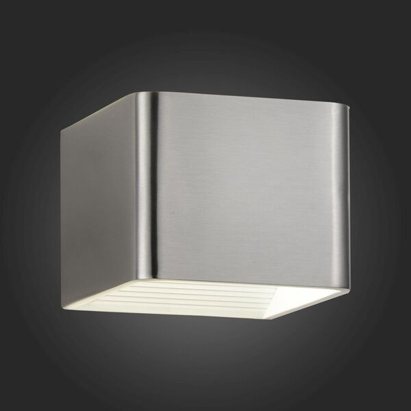 Бра ST-Luce Grappa [Матовый Никель,Белый/Матовый Никель,Белый LED 1*6W]