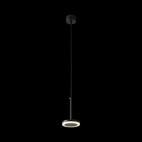 ST104.403.06 Светильник подвесной ST-Luce Черный/Белый,Черный LED 1*6W