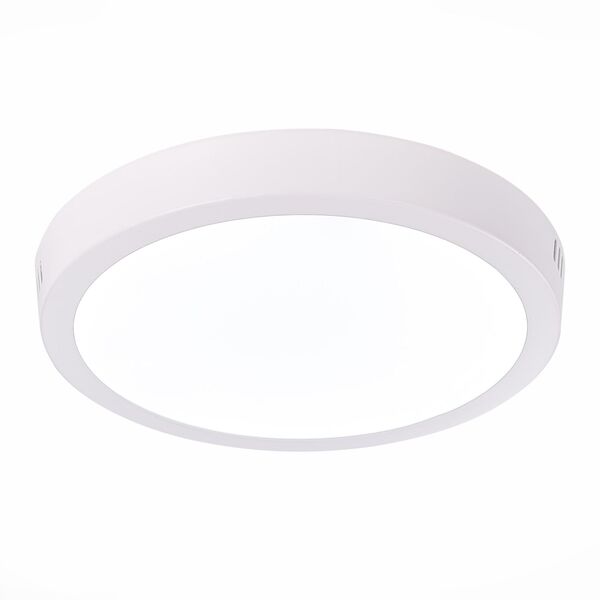ST112.532.18 Светильник настенно-потолочный Белый LED 1*18W 3000K 1 225Lm Ra80 120° IP20 D210xH28 90