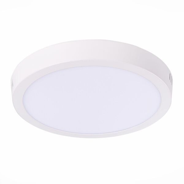 ST112.532.18 Светильник настенно-потолочный Белый LED 1*18W 3000K 1 225Lm Ra80 120° IP20 D210xH28 90