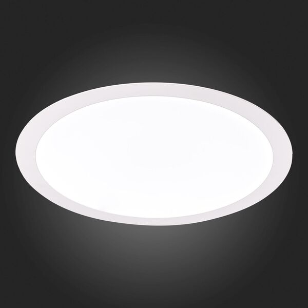 ST112.532.24 Светильник настенно-потолочный Белый LED 1*24W 3000K 1 735Lm Ra80 120° IP20 D288xH28 90