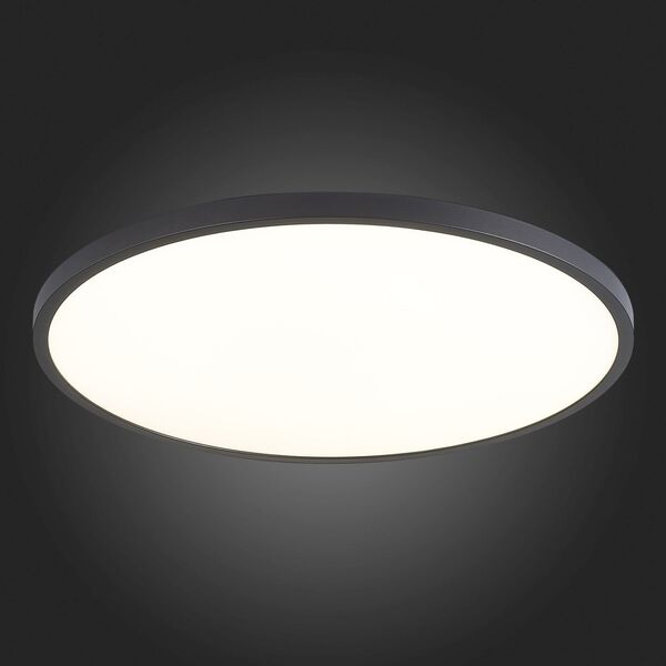 ST601.442.48 Светильник настенно-потолочный Черный LED 1*48W 4000K 4 320Lm Ra>80 120 IP20 D600xH27 9