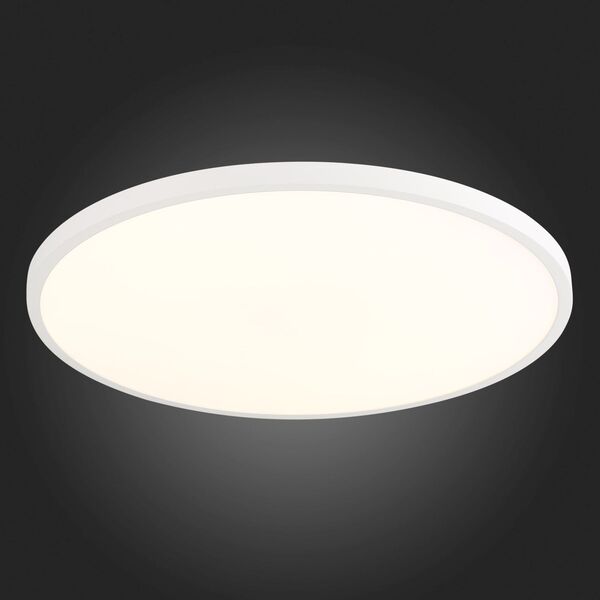 ST601.532.48 Светильник настенно-потолочный Белый LED 1*48W 3000K 4 320Lm Ra>80 120 IP20 D600xH25 90
