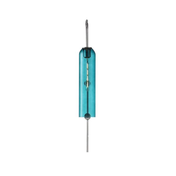 Бра ST Luce Callana [Хром/Голубой E27 1*60W]