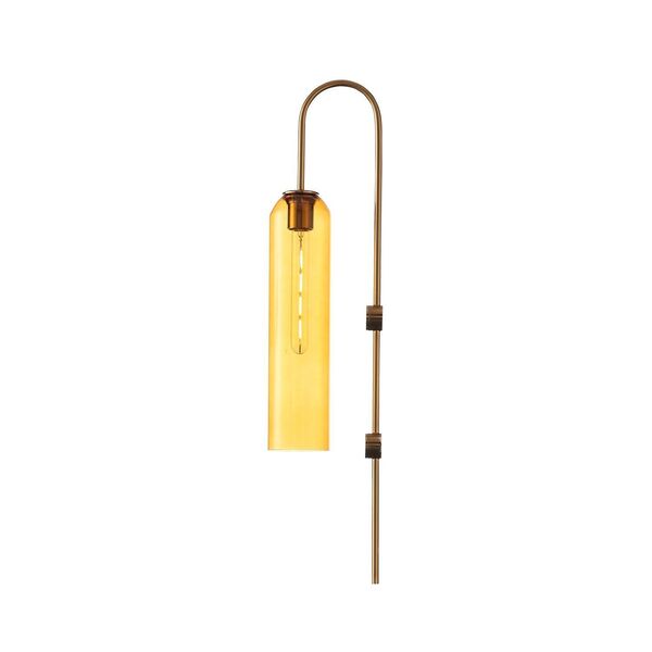 Бра ST Luce Callana [Латунь/Янтарный E27 1*60W]