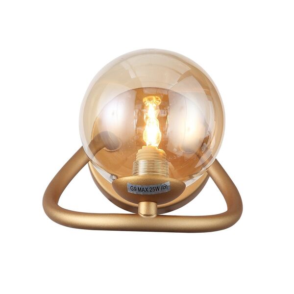 Бра ST Luce Legatezza [Золото/Янтарный G9 1*3W]