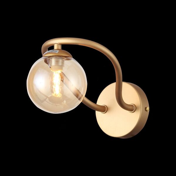 Бра ST Luce Legatezza [Золото/Янтарный G9 1*3W]