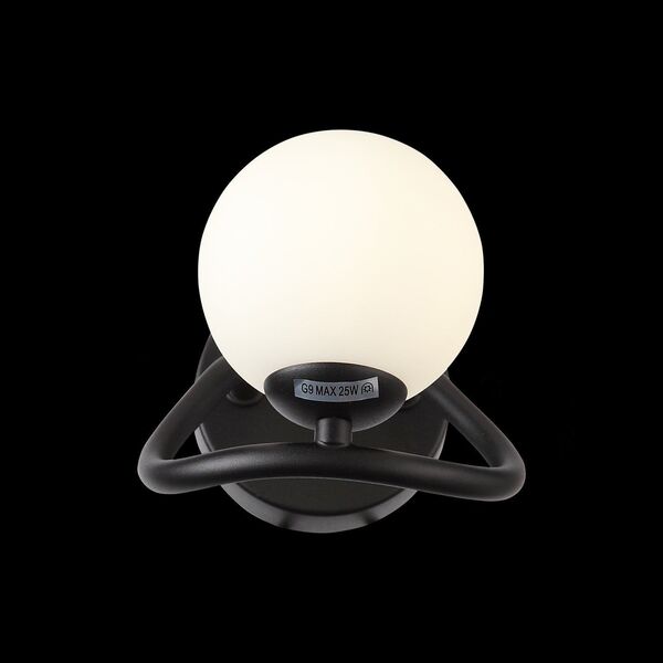 Бра ST Luce Legatezza [Черный/Белый G9 1*3W]