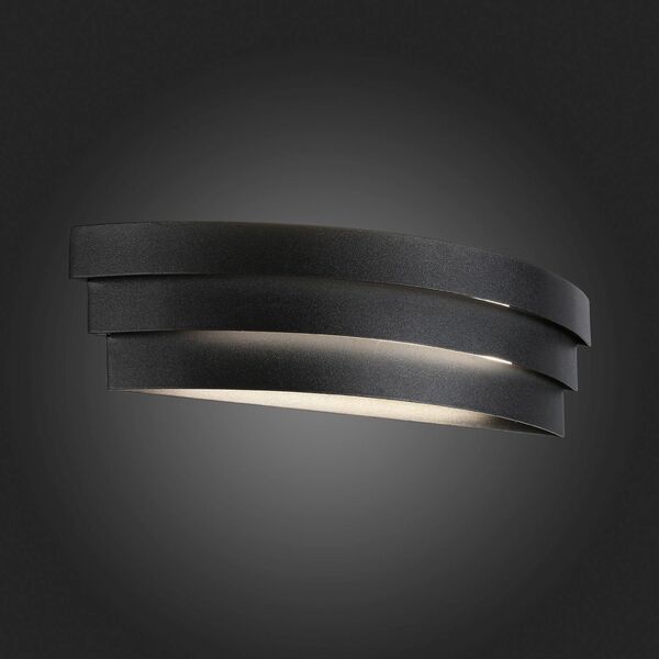 Настенный светодиодный светильник ST Luce Grecci [Черный/Белый LED 1*12W]