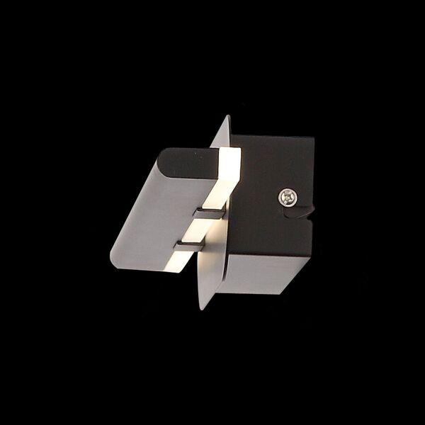 Настенный светодиодный светильник ST Luce Ursito [Черный/Белый LED 1*6W]