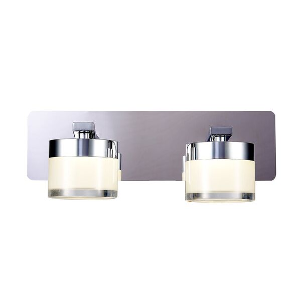 SL1600.101.02 Светильник настенный ST-Luce Хром/Белый LED 2*5W