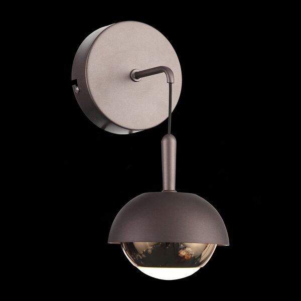 Настенный светильник ST Luce Entolla [Кофейный, Золото/Кофейный, Золото LED 1*8W]