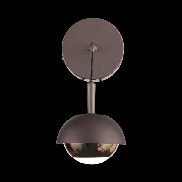 Настенный светильник ST Luce Entolla [Кофейный, Золото/Кофейный, Золото LED 1*8W]