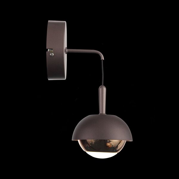 Настенный светильник ST Luce Entolla [Кофейный, Золото/Кофейный, Золото LED 1*8W]