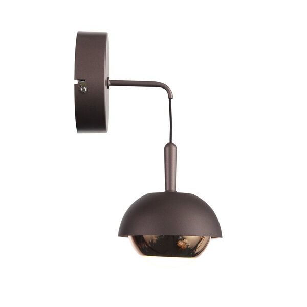 Настенный светильник ST Luce Entolla [Кофейный, Золото/Кофейный, Золото LED 1*8W]