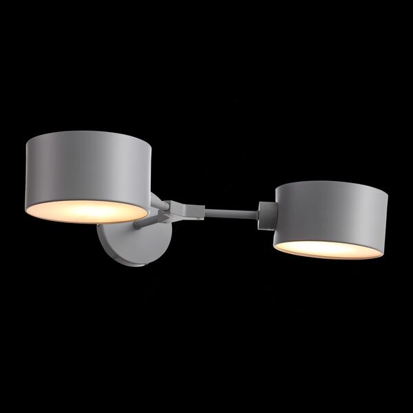 SLE183701-02 Светильник настенный Серый/Серый E14 2*60W