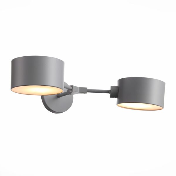 SLE183701-02 Светильник настенный Серый/Серый E14 2*60W