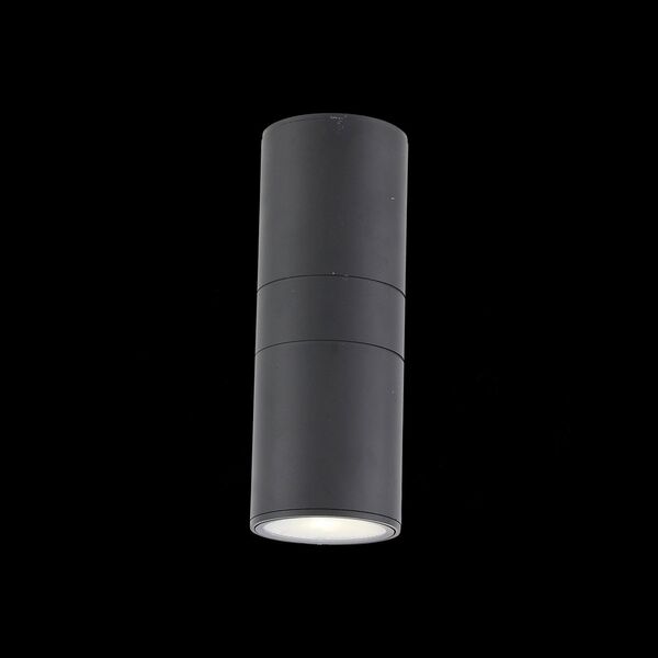 Светильник уличный настенный ST-Luce Tubo2 [ Черный/Черный LED 2*8W]
