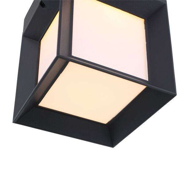 Светильник уличный настенный ST-Luce Cubista [ Черный/Белый LED 1*9W]