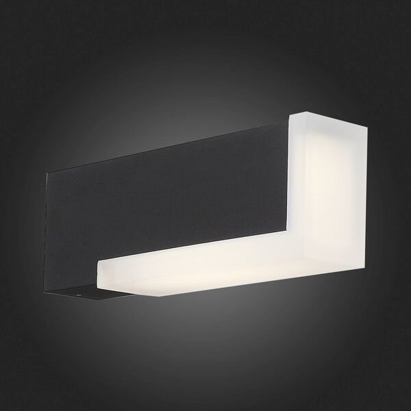 Светильник уличный настенный ST-Luce Posto [Черный/Белый LED 2*2W]