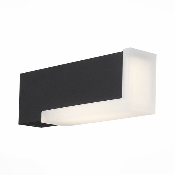 Светильник уличный настенный ST-Luce Posto [Черный/Белый LED 2*2W]