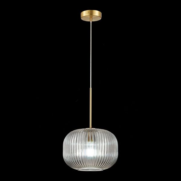 SL1154.303.01 Подвес ST-Luce Латунь/Дымчатый E27 1*60W