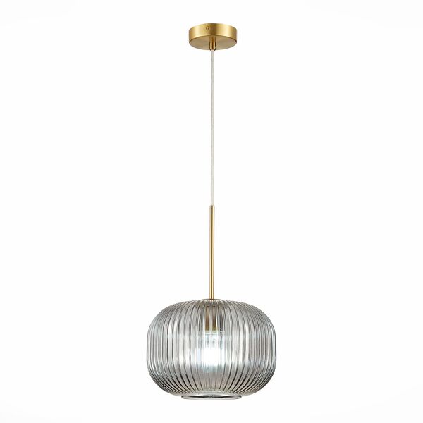 SL1154.303.01 Подвес ST-Luce Латунь/Дымчатый E27 1*60W