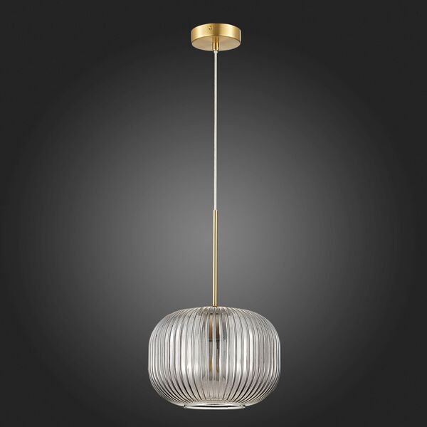 SL1154.303.01 Подвес ST-Luce Латунь/Дымчатый E27 1*60W